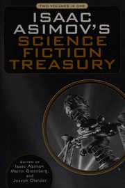 Cover of Isaac Asimov's Science Fiction Treasury (The Future in Question / Space Mail)